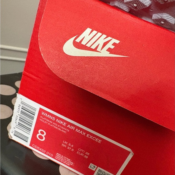 Nike Air Max Excee "Platinum Violet/White" Women's Shoe - Picture 7 of 8